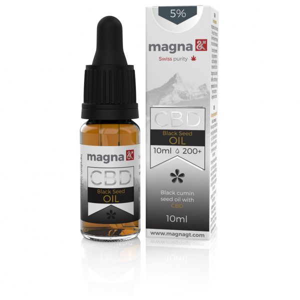 Magna G&T 10 ml 5 % CBD Olaj (feketekömény)
