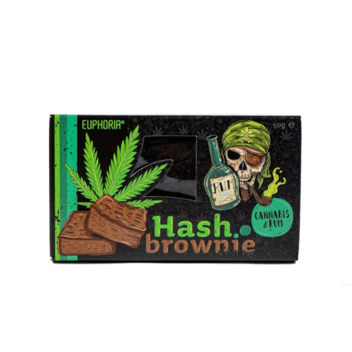 Euphoria Hash brownie cannabis & rum
