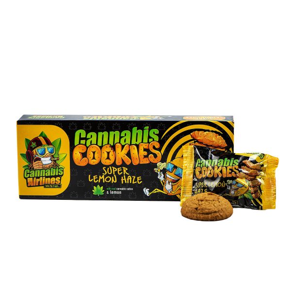 Cannabis Airlines Cookies-Lemon keksz