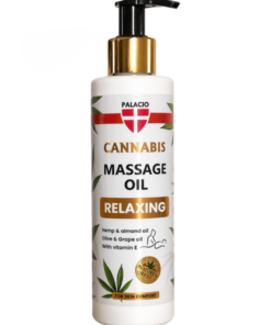 Palacio Cannabis Sativa masszázsolaj – Relaxáló (150 ml)