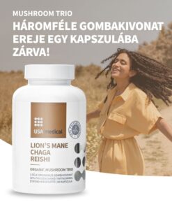 Usa Medical Gomba-trió kapszula Reishi