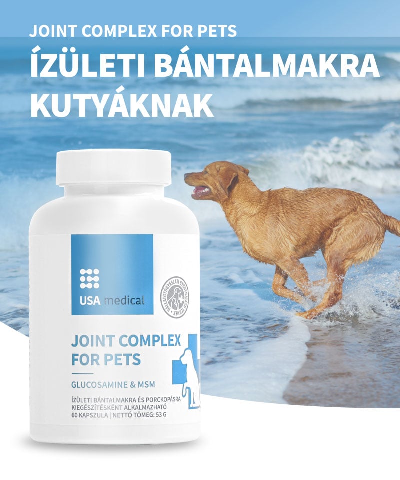 Usa Medical Porc és ízület támogató kutyáknak 60 db