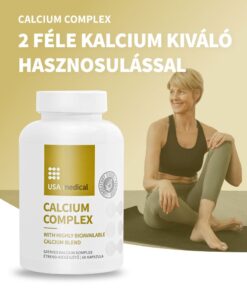 USA Medical Szerves Kalcium Komplex kapszula 60 db