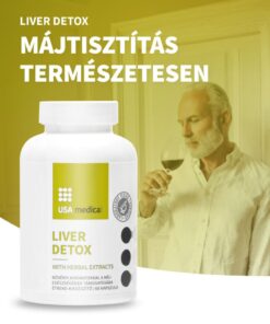 USA Medical Májtisztító növényi kivonatokkal kapszula 60 db
