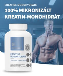 USA Medical 100% mikronizált kreatin-monohidrát kapszula 90 db