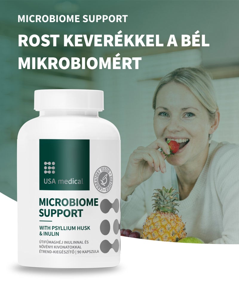 USA Medical Mikrobiom támogató kapszula 90 db