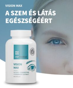 USA Medical Szemvitamin kapszula növényi hatóanyagokkal 60 db